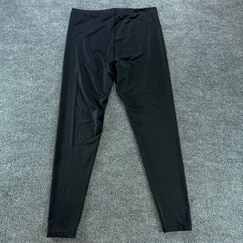 Nike Team Black Compression Leggings Seamless Athletic Tights Large L(12-14) Run
